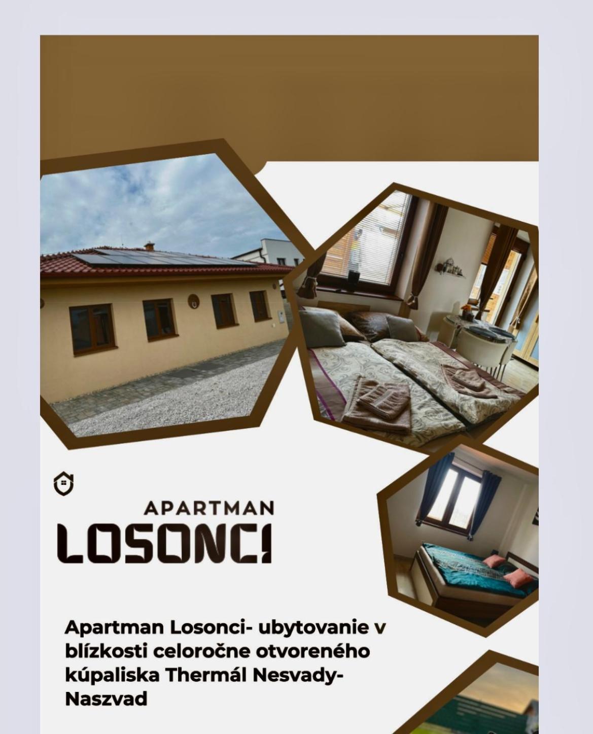 Apartman Losonci Nesvady- Pre 2 Osoby Studio Экстерьер фото